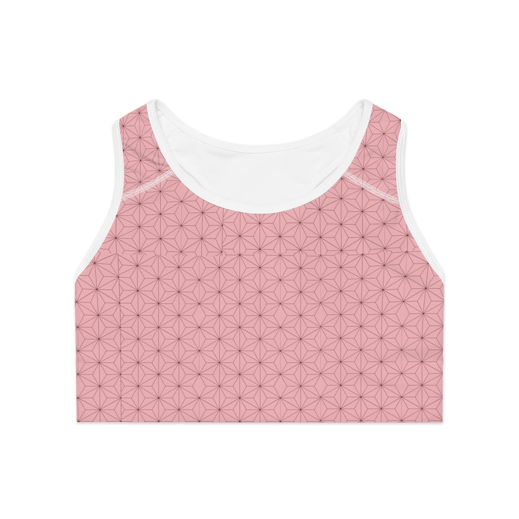 Pink Kamado Sports Bra - Shinrai
