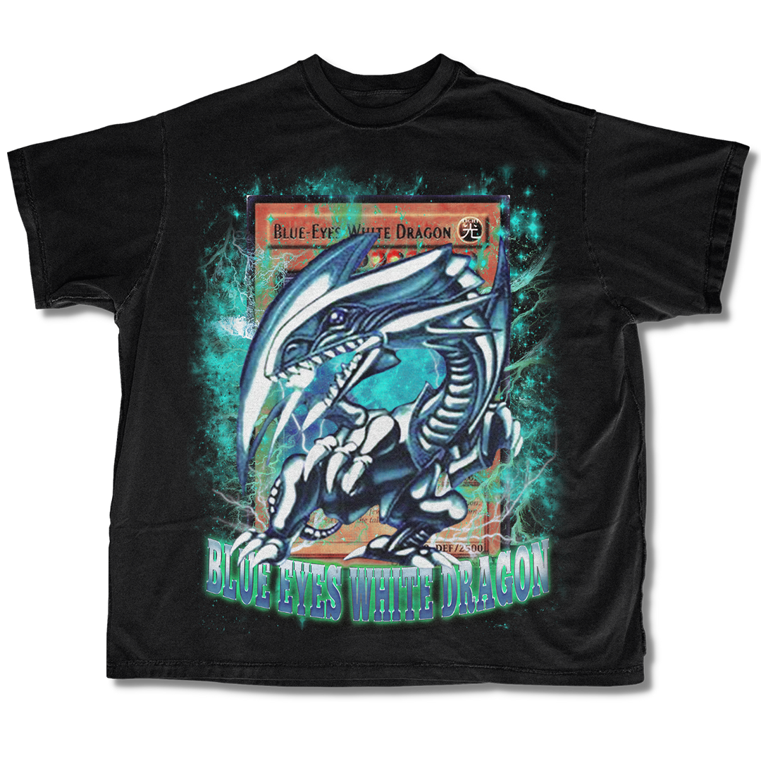 Vintage Blue Eyes White Dragon Tee - Shinrai