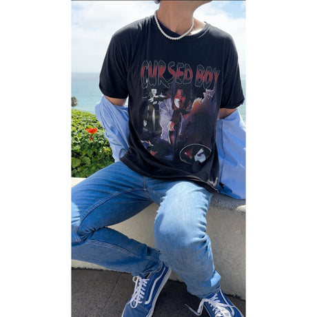 Vintage Cursed Boy Tee - Shinraii