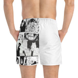 Sasuke Uchiha Manga Panel Board Shorts - Shinrai