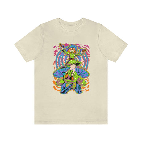 Trippy Mushroom Girl Tee - Shinrai