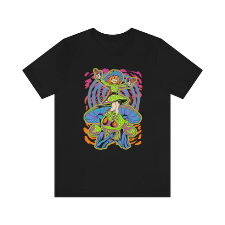 Trippy Mushroom Girl Tee - Shinrai