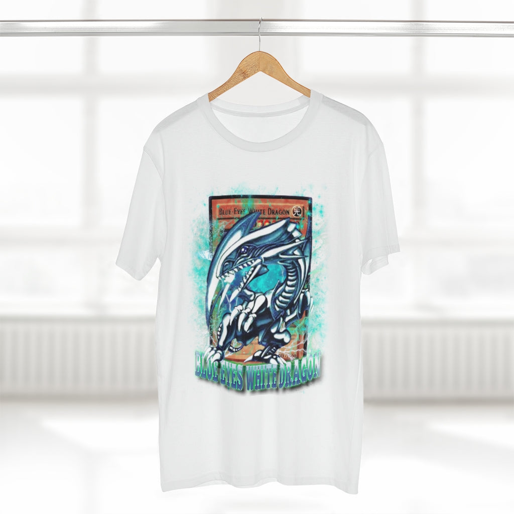 Vintage White Blue Eyes Tee - Shinrai