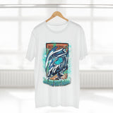 Vintage White Blue Eyes Tee - Shinrai