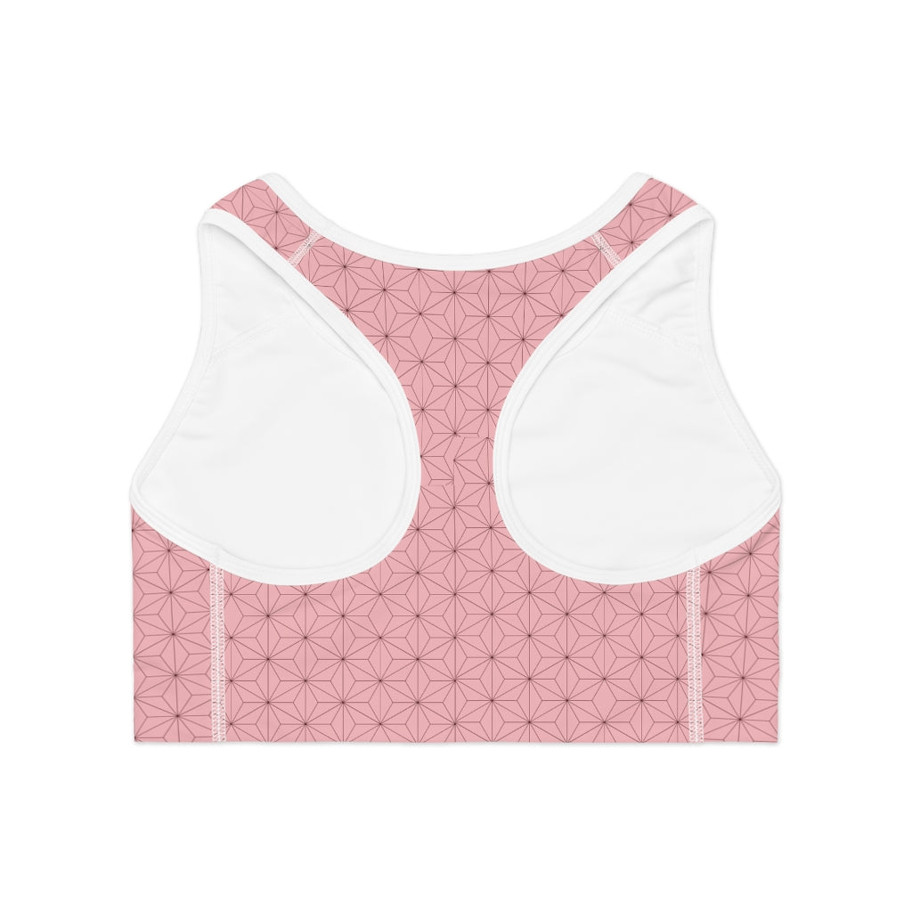 Pink Kamado Sports Bra - Shinrai