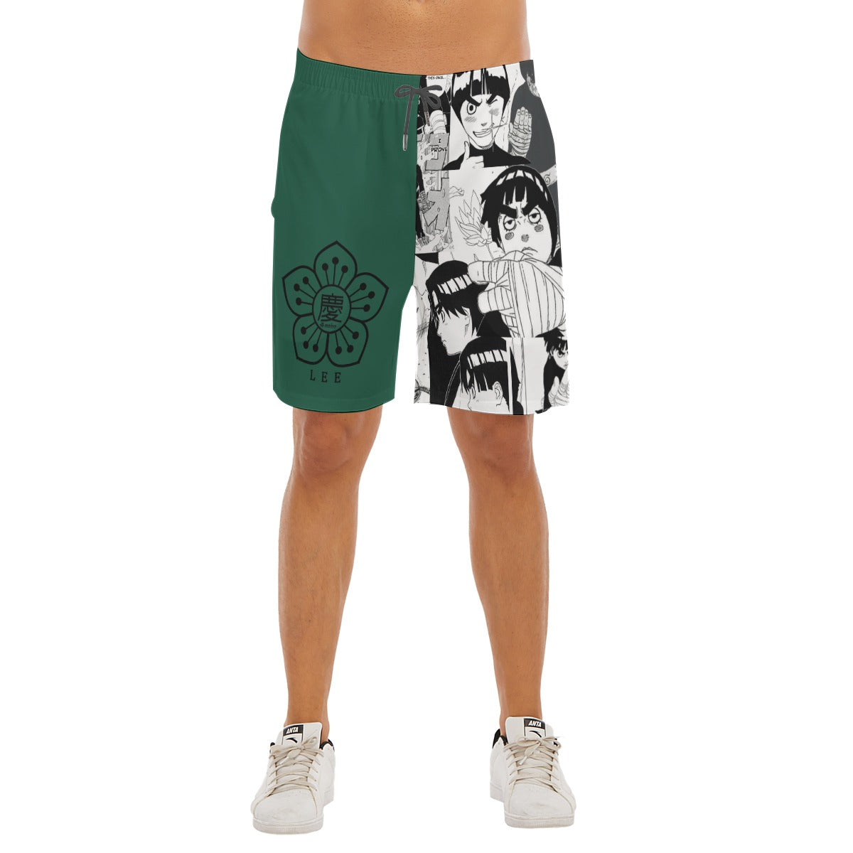 Rock Lee Manga Boardshorts - Shinrai