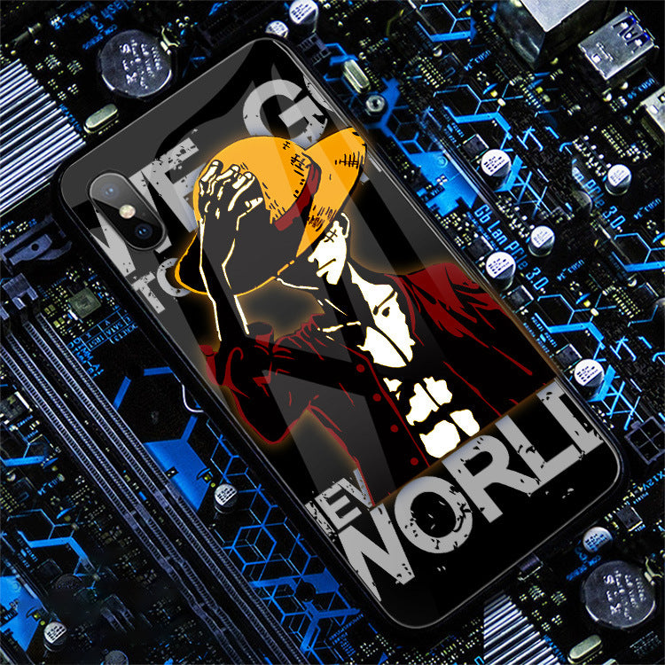 Anime Naruto Sasuke LED Phone Case For iPhone – ANYLOL