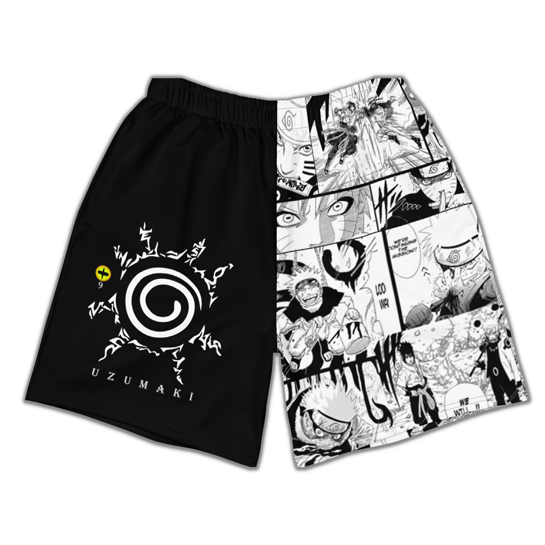 NEW Naruto Uzumaki Manga Boardshorts - Shinrai