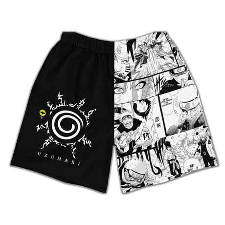 NEW Naruto Uzumaki Manga Boardshorts - Shinrai