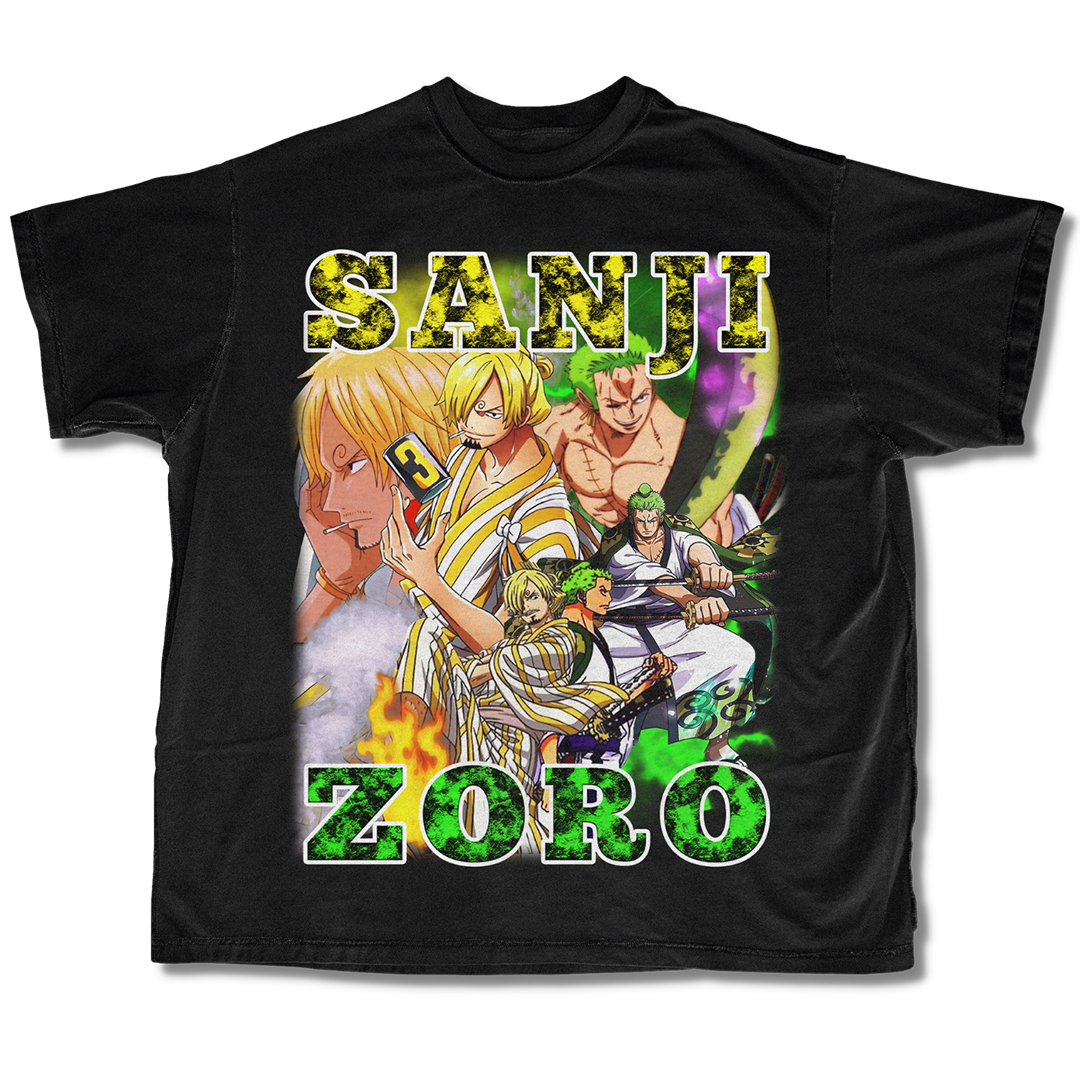 Vintage Sanji and Zoro Tee - Shinrai