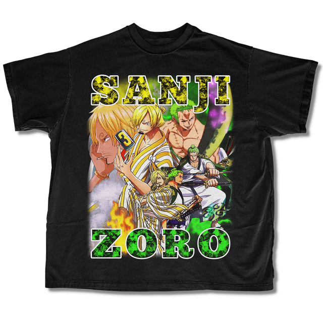 Vintage Sanji and Zoro Tee - Shinrai