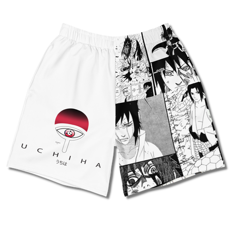 NEW Sasuke Uchiha Manga Boardshorts - Shinrai