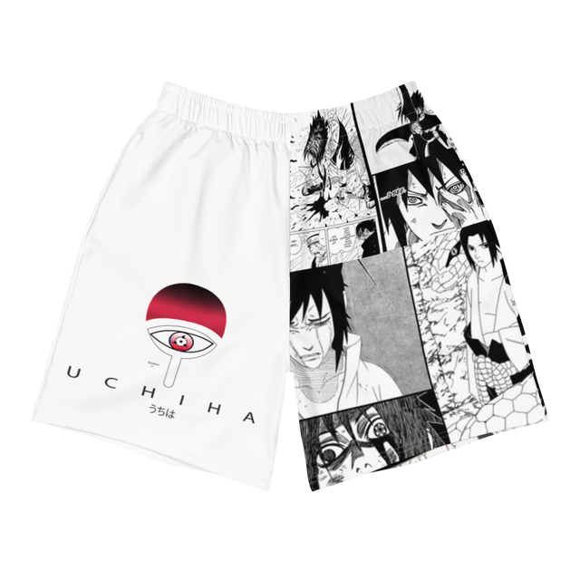 Sasuke Uchiha Manga Panel Board Shorts - Shinrai