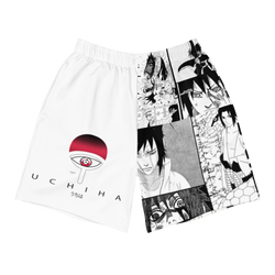 Sasuke Uchiha Manga Panel Board Shorts - Shinrai