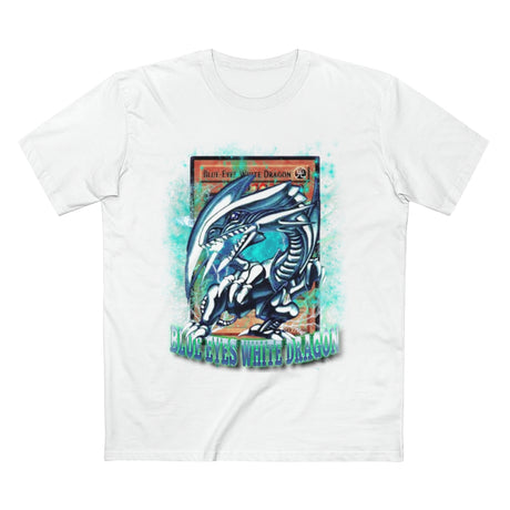 Vintage White Blue Eyes Tee - Shinrai